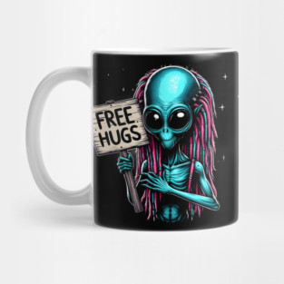 Free Hugs From Outer Space Mug