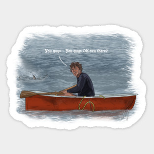 JAWS: That Red Boat Sticker