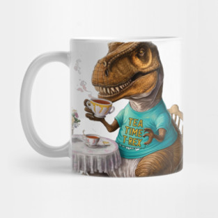 Tea Time T-Rex Mug