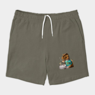 Tea Time T-Rex Shorts
