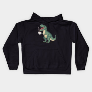 Tea Rex Kids Hoodie