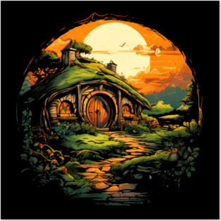 A hobbit house Posters and Art