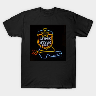 Lone Star Beer Sign T-Shirt
