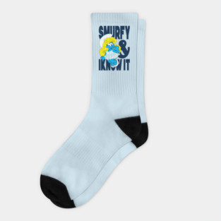 Smurfy and I Know It Socks