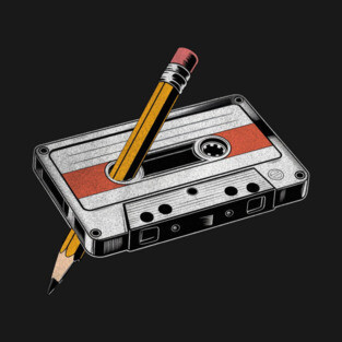 Cassette tape, vintage mashup T-Shirt