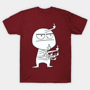 Middle Finger Maniac T-Shirt