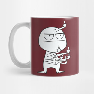 Middle Finger Maniac Mug