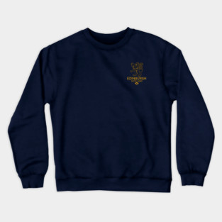 Edinburgh Scotland (small logo) Crewneck Sweatshirt