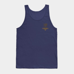 Edinburgh Scotland (small logo) Tank Top