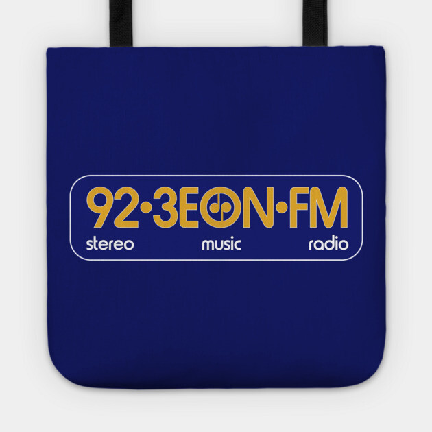 EON FM Radio Melbourne Tote by Timeless Chaos
