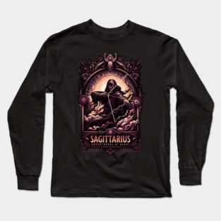 Dark Fantasy Sagittarius Long Sleeve T-Shirt