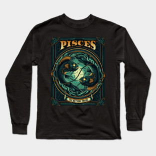 Dark Fantasy Pisces Long Sleeve T-Shirt