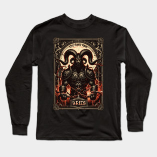 Dark Fantasy Aries Long Sleeve T-Shirt