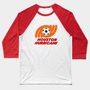 Retro Houston Hurricane Soccer 1978 Baseball T-Shirt