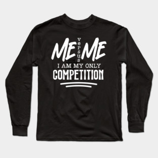Me verses Me Long Sleeve T-Shirt