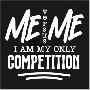 Me verses Me Posters and Art