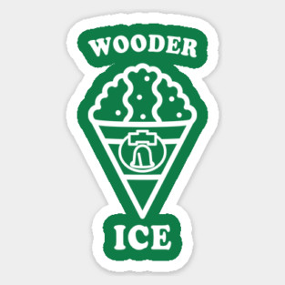 Funny Philly Accent Wooder Ice Sticker