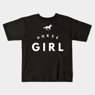 Horse Girl - Horseback Riding Lover Cute Gift Horse Whisperer Kids T-Shirt