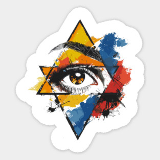 Abstract Illustration Magnet