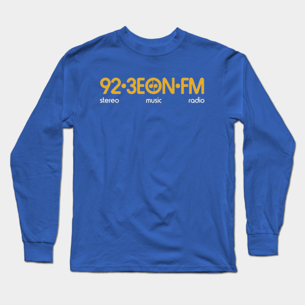 EON FM Radio Melbourne Long Sleeve T-Shirt by Timeless Chaos