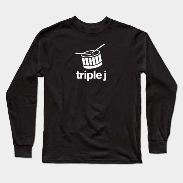 JJJ Radio Australia Tribute Fanart Long Sleeve T-Shirt by Timeless Chaos