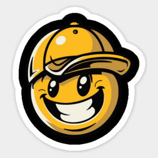 Hip-Hop Smiley Magnet