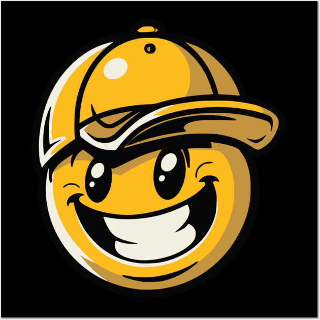 Hip-Hop Smiley Wall Art by UrbanLifeApparel