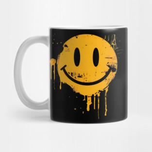 Graffiti Smiley Mug