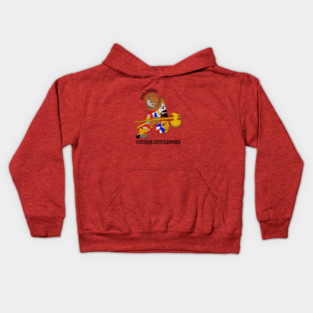 Vintage San Diego Conquistadors Basketball 1972 Kids Hoodie