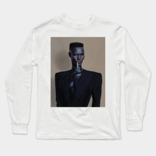 Night Clubbing - Grace Jones Long Sleeve T-Shirt