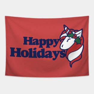 Happy holidays Tapestry