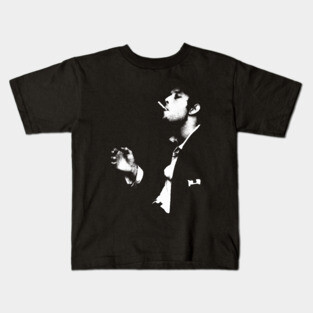 Tom Waits icon Kids T-Shirt