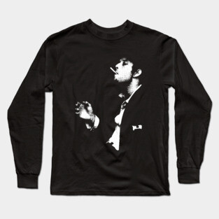 Tom Waits icon Long Sleeve T-Shirt