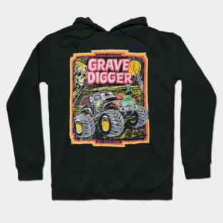 Grave Digger Bad To The Bone Hoodie