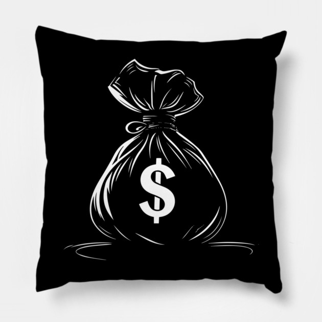 Money Bag, get Money Pillow by UrbanLifeApparel
