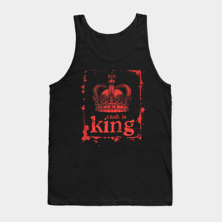 Cash is king Crown Tank Top