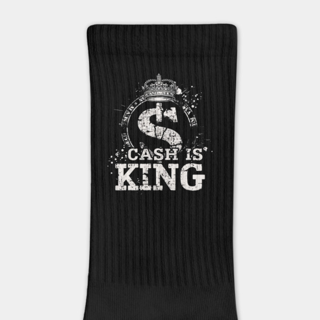 Cash is king, Dollar Sign by UrbanLifeApparel