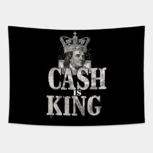 Cash is king, Benjamins Tapestry
