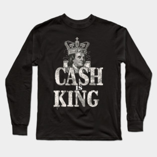 Cash is king, Benjamins Long Sleeve T-Shirt