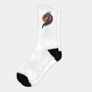 Black Dragon Socks