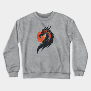 Black Dragon Crewneck Sweatshirt