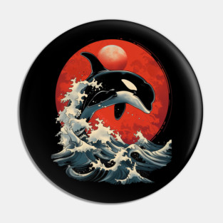 Orca Killer Whale Pin