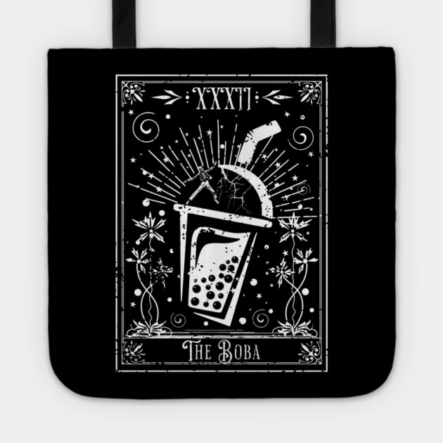The Boba Tea Tarot Card Tote by H. R. Sinclair