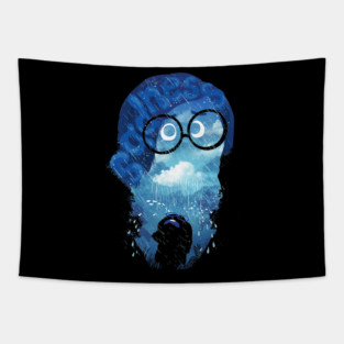 Lonely Rain Tapestry