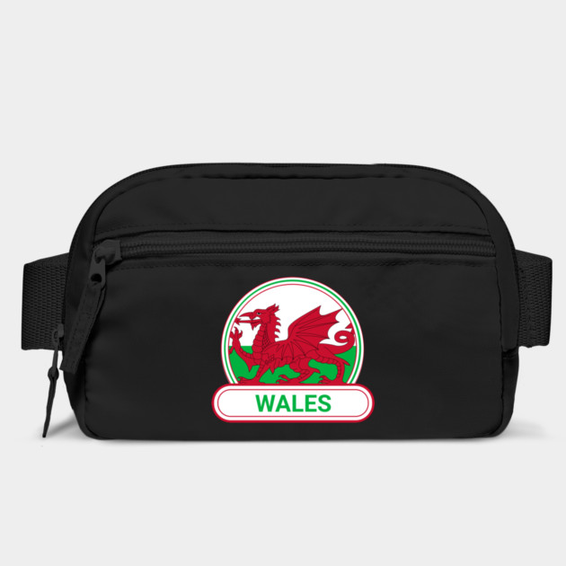Wales Country Badge - Wales Flag by Yesteeyear