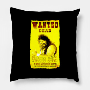 Cactus Jack Wanted Pillow