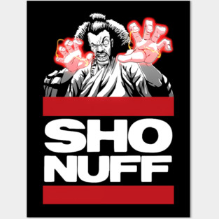 Sho Nuff Red Hands Posters and Art