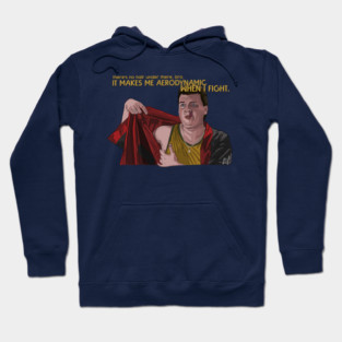 Pineapple Express: Red is Aerodynamic Hoodie