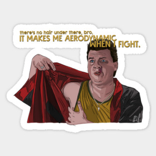 Pineapple Express: Red is Aerodynamic Sticker