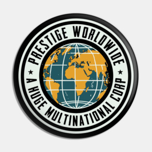 Prestige Worldwide Reimagined Logo Pin
